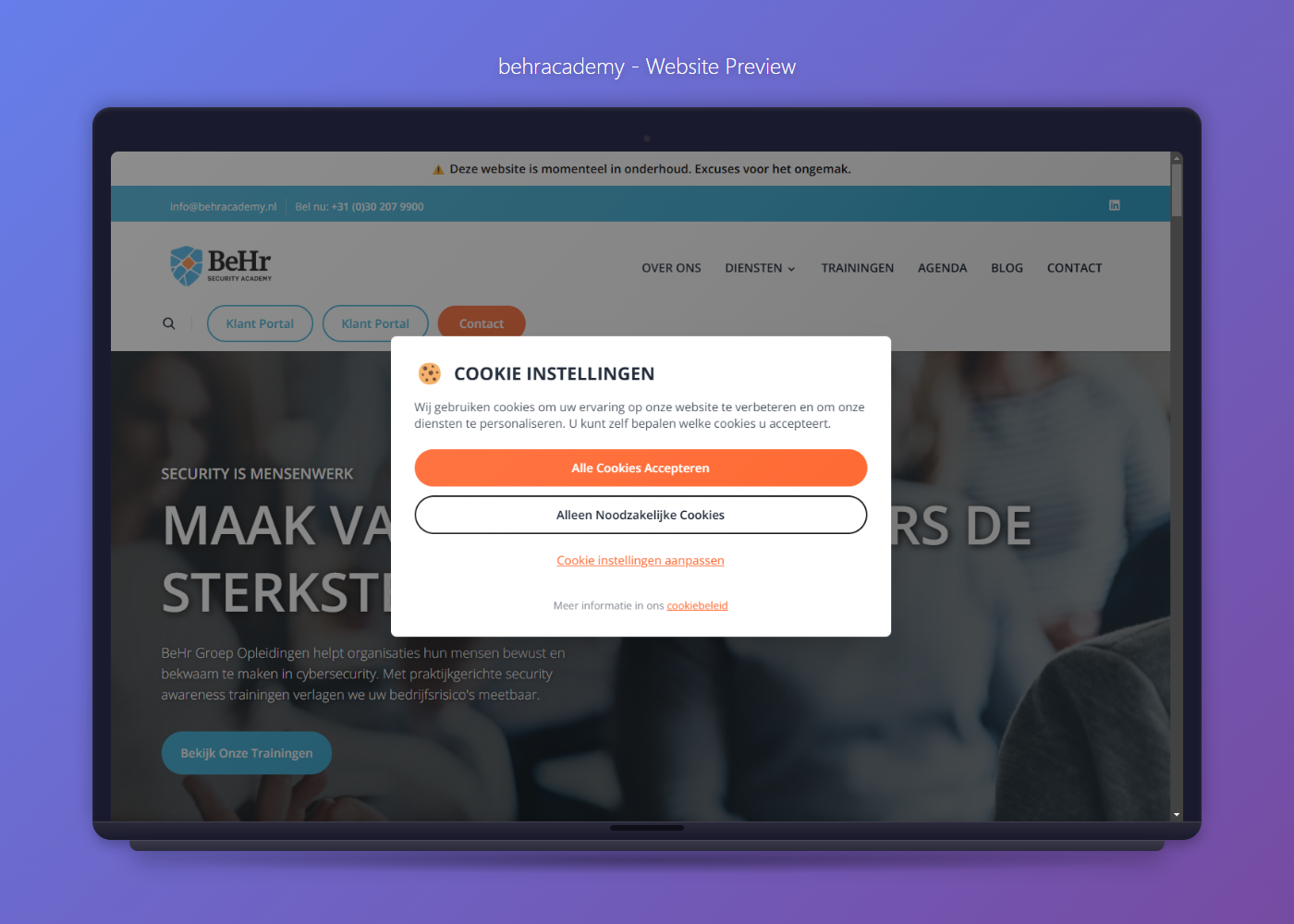 Behr Groep Security Academy